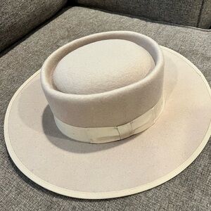 Elegant Cream Women's Hat